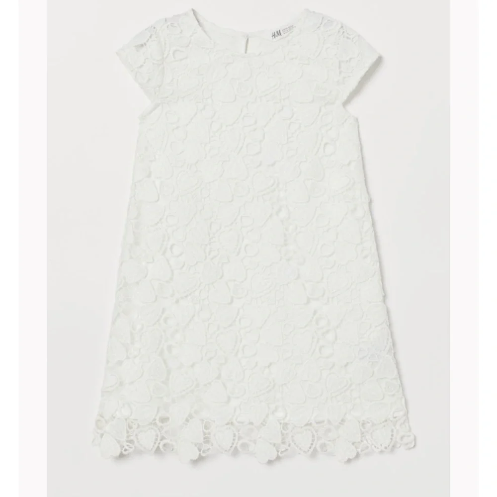 H&M heart lace dress